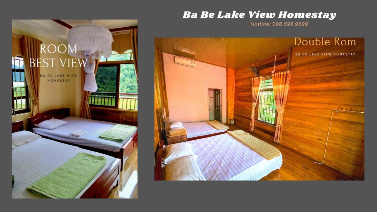 Ba Be Lake View Homestay An Ma Bagian luar foto