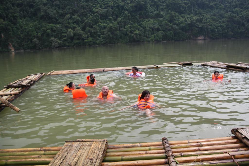 Ba Be Lake View Homestay An Ma Bagian luar foto